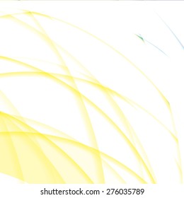 Abstract background created with colorful wavy stripes. Vector
