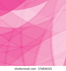 Abstract background created with colorful wavy stripes. Vector