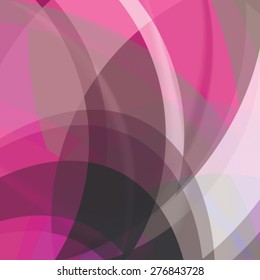 Abstract background created with colorful wavy stripes. Vector