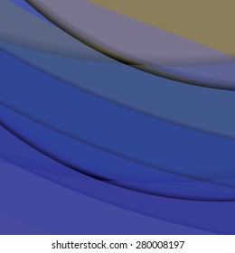 Abstract background created with colorful wavy stripes. Vector