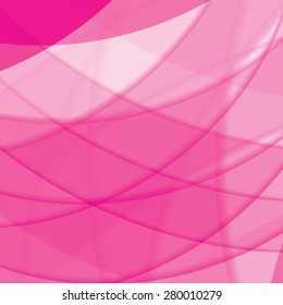 Abstract background created with colorful wavy stripes. Vector