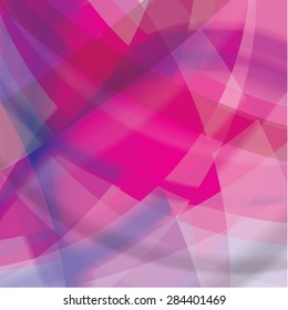 Abstract background created with colorful wavy stripes. Vector