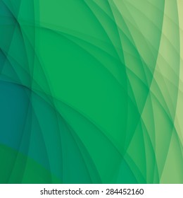 Abstract background created with colorful wavy stripes. Vector