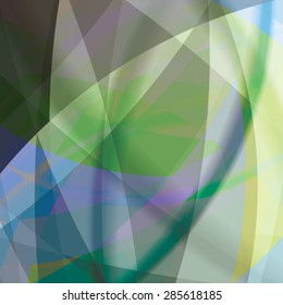 Abstract background created with colorful wavy stripes. Vector