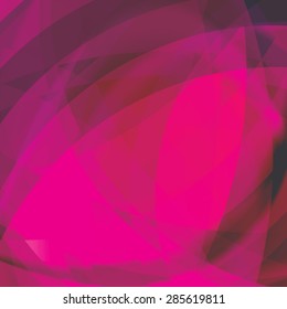 Abstract background created with colorful wavy stripes. Vector
