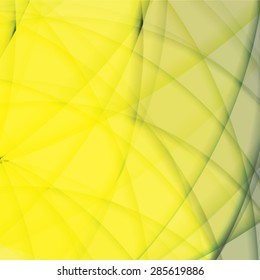 Abstract background created with colorful wavy stripes. Vector