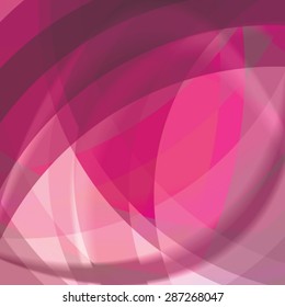 Abstract background created with colorful wavy stripes. Vector