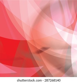 Abstract background created with colorful wavy stripes. Vector