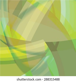 Abstract background created with colorful wavy stripes. Vector