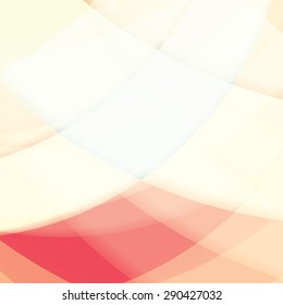 Abstract background created with colorful wavy stripes. Vector