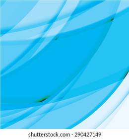 Abstract background created with colorful wavy stripes. Vector