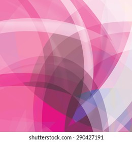 Abstract background created with colorful wavy stripes. Vector