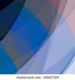 Abstract background created with colorful wavy stripes. Vector