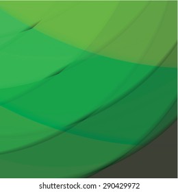 Abstract background created with colorful wavy stripes. Vector