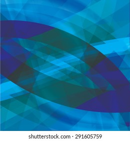 Abstract background created with colorful wavy stripes. Vector