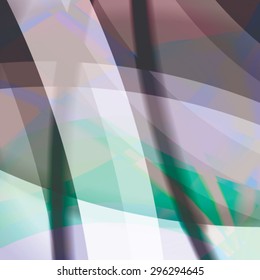 Abstract background created with colorful wavy stripes. Vector