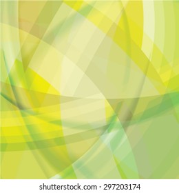 Abstract background created with colorful wavy stripes. Vector