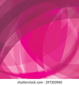 Abstract background created with colorful wavy stripes. Vector