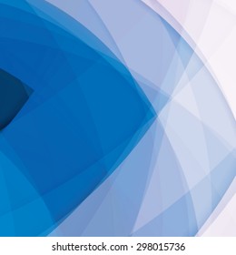 Abstract background created with colorful wavy stripes. Vector
