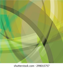 Abstract background created with colorful wavy stripes. Vector