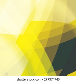 Abstract background created with colorful wavy stripes. Vector