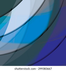 Abstract background created with colorful wavy stripes. Vector