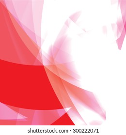Abstract background created with colorful wavy stripes. Vector
