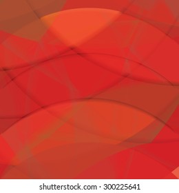 Abstract background created with colorful wavy stripes. Vector