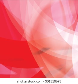 Abstract background created with colorful wavy stripes. Vector