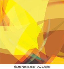 Abstract background created with colorful wavy stripes. Vector