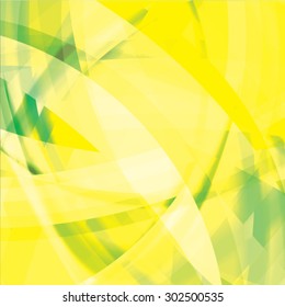 Abstract background created with colorful wavy stripes. Vector