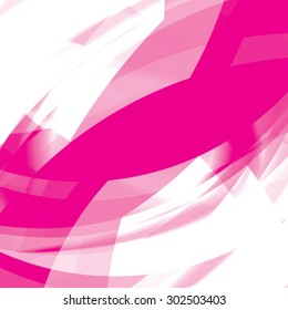 Abstract background created with colorful wavy stripes. Vector