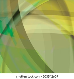 Abstract background created with colorful wavy stripes. Vector
