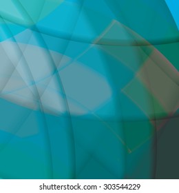Abstract background created with colorful wavy stripes. Vector