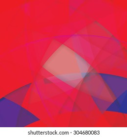 Abstract background created with colorful wavy stripes. Vector