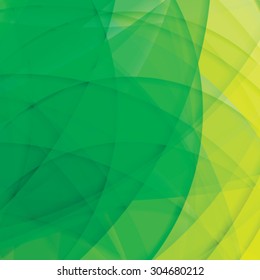 Abstract background created with colorful wavy stripes. Vector