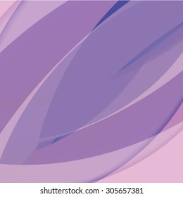 Abstract background created with colorful wavy stripes. Vector