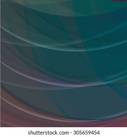 Abstract background created with colorful wavy stripes. Vector