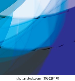 Abstract background created with colorful wavy stripes. Vector