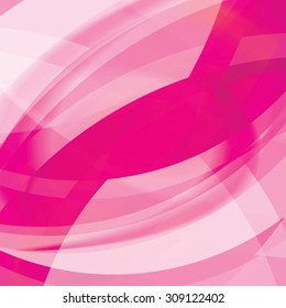 Abstract background created with colorful wavy stripes. Vector