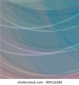 Abstract background created with colorful wavy stripes. Vector