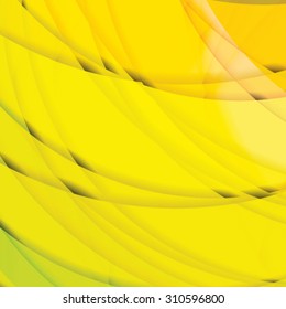 Abstract background created with colorful wavy stripes. Vector