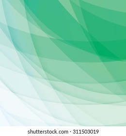 Abstract background created with colorful wavy stripes. Vector
