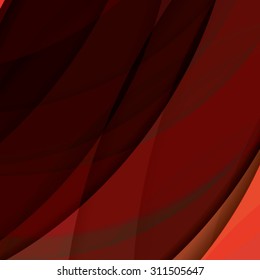 Abstract background created with colorful wavy stripes. Vector