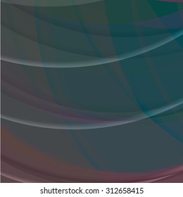 Abstract background created with colorful wavy stripes. Vector