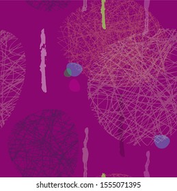 Abstract background created in linear and stained colors and bright colored shapes that stand out. Abstract graphical seamless pattern.