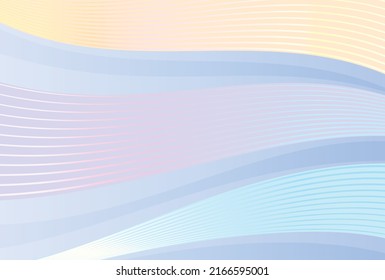 Abstract background created with lines and pastel tones.
