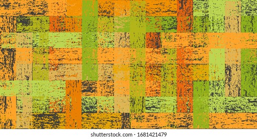 abstract background created with old colorful bars