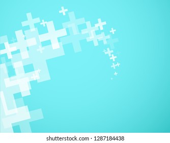 Abstract background created with plus sign.