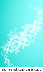 Abstract background created with plus sign.